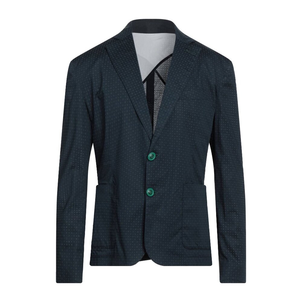 Neill Katter Men's Italian Suit Jacket Midnight Blue Size 40 US /50 Italy Blazer